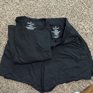 Tommy John Black Pajama Set